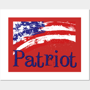 Patriot Conservative Blue Posters and Art
